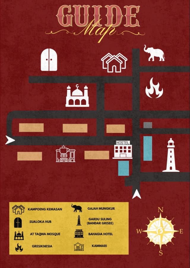 Guide Map Kampung Kemasan 1
